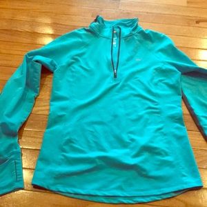 Blue Nike half zip